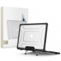 Tech-Protect SmartShell Pro hoes voor Apple MacBook Air 13" (M2/M3/M4/M5) 2023-2025, zwart/transparant