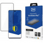 3MK HardGlass Max Honor Magic 7 Lite gehard glazen schermbeschermer, zwart