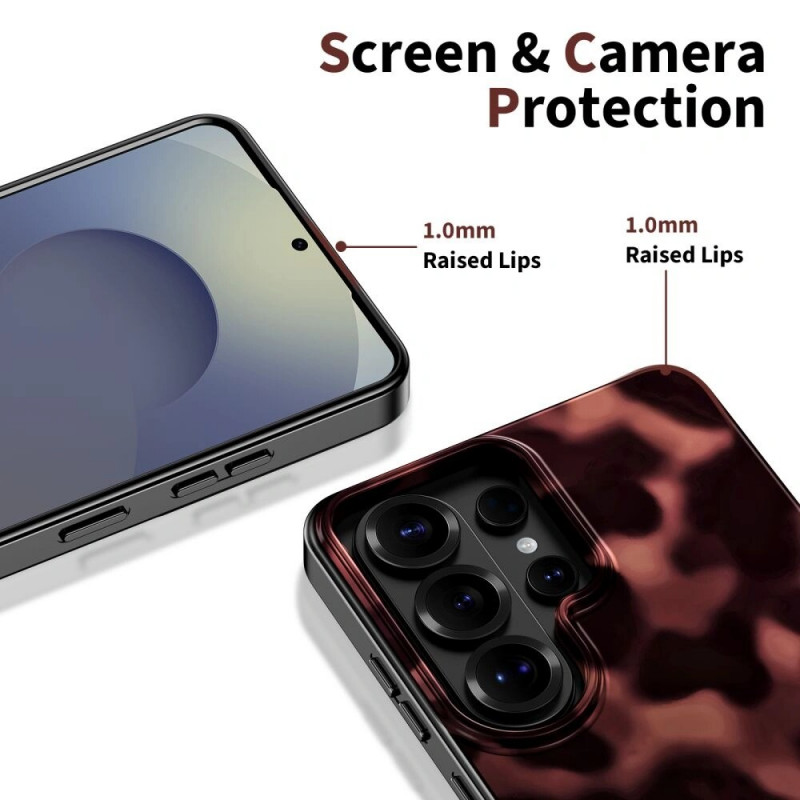 Tech-Protect Lamano MagSafe-hoesje voor Samsung Galaxy S26 Ultra, bruin en zwart