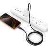 Tech-Protect UB11T Ultraboost USB-C / USB-C-kabel, PD 100W, 100 cm, zwart