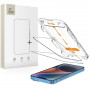 Tech-Protect Quick Set+ gehard glas schermbeschermer voor Apple iPhone 13 / 13 Pro / 14 / 16e, zwart (2 st.)