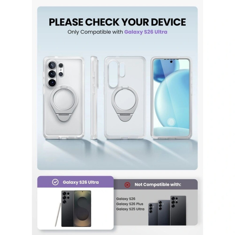 Supcase Cosmo Mag MagSafe-hoesje voor Samsung Galaxy S26 Ultra
