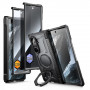 Supcase UB Grip Mag MagSafe-hoesje voor Samsung Galaxy Z Fold 8 met gehard glas en privacyglas, zwart