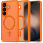 Tech-Protect Magmat MagSafe-hoesje voor Samsung Galaxy S26, mat oranje