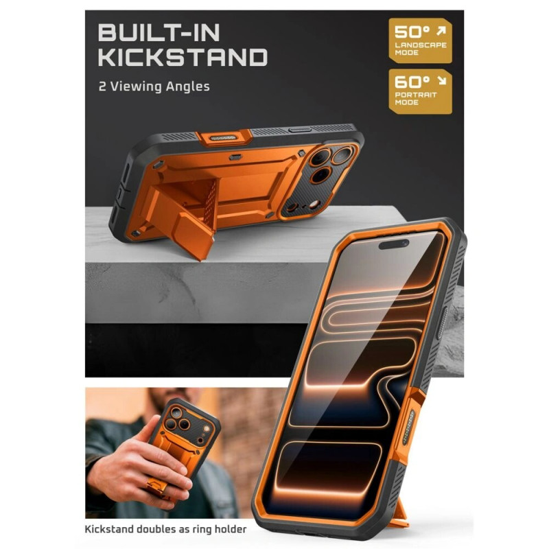 Supcase Unicorn Beetle Pro hoesje voor Apple iPhone 17 Pro Max, koraal