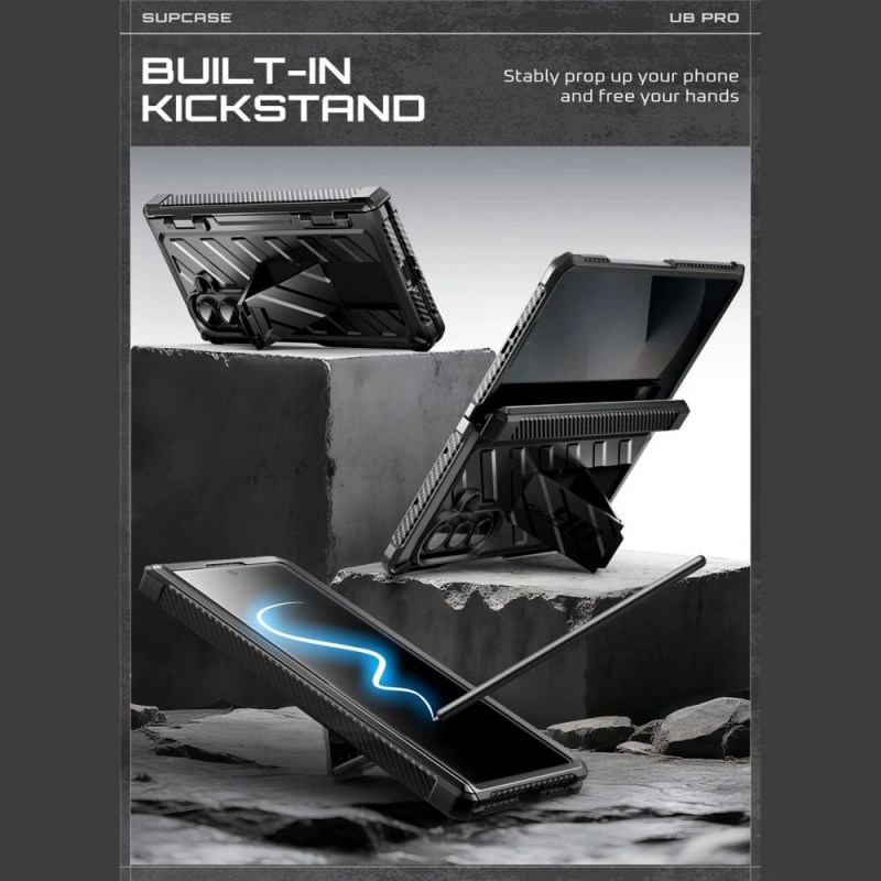 Supcase Unicorn Beetle Pro hoesje voor Samsung Galaxy Z Fold 7, zwart