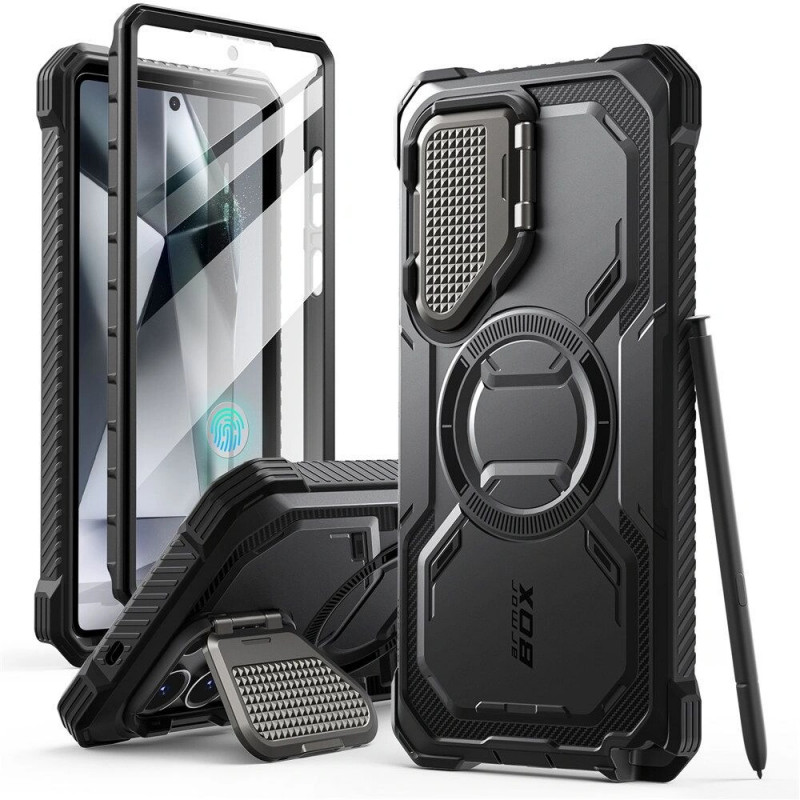 Supcase IBLSN ArmorBox Mag MagSafe-hoesje voor Samsung Galaxy S25 Ultra, zwart