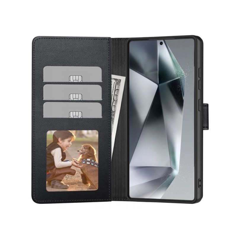 Tech-Protect portemonneehoesje voor Samsung Galaxy A57 5G, zwart, THP5244