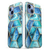 Supcase Cosmo-hoesje voor Apple iPhone 14 Plus / 15 Plus, oceaanblauw