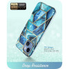 Supcase Cosmo-hoesje voor Apple iPhone 14 Plus / 15 Plus, oceaanblauw