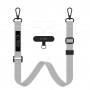Tech-Protect C6S Rope Crossbody Crayon Grey telefoonkoordset