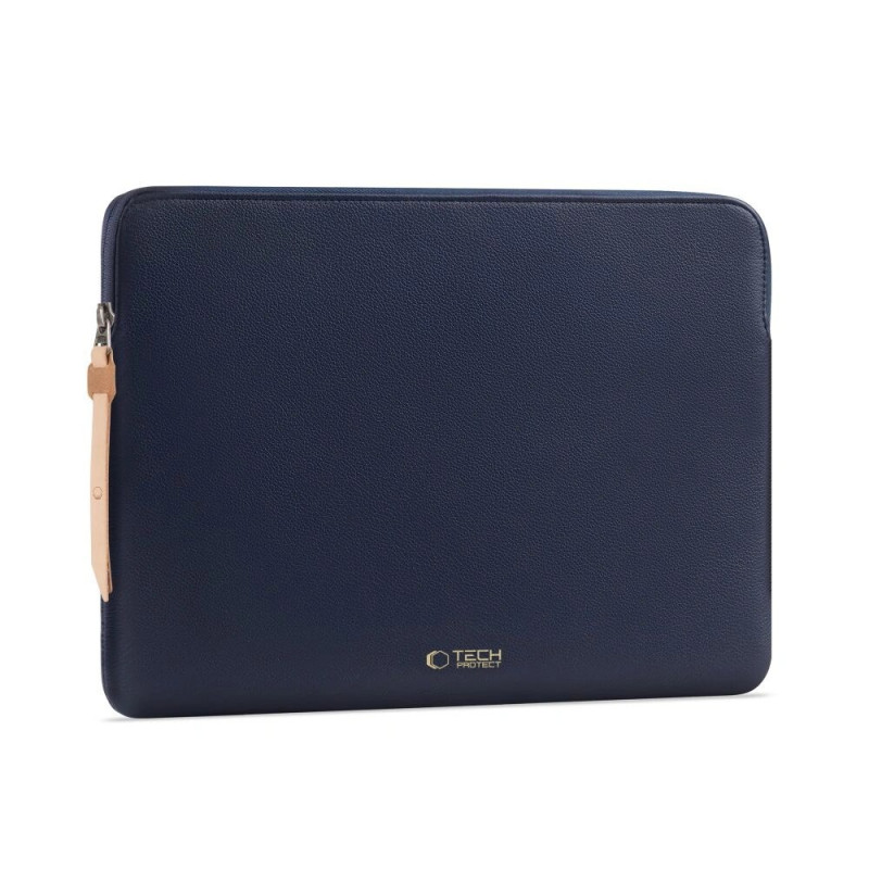 Tech-Protect Fleece laptophoes 15-16", marineblauw