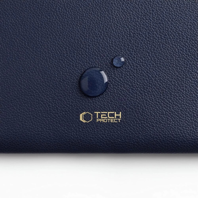 Tech-Protect Fleece laptophoes 15-16", marineblauw