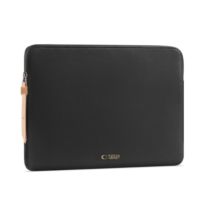 Tech-Protect Fleece laptophoes 15-16", zwart