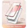 Supcase Cosmo-hoesje voor Apple iPhone 14 Plus / 15 Plus, roze marmer
