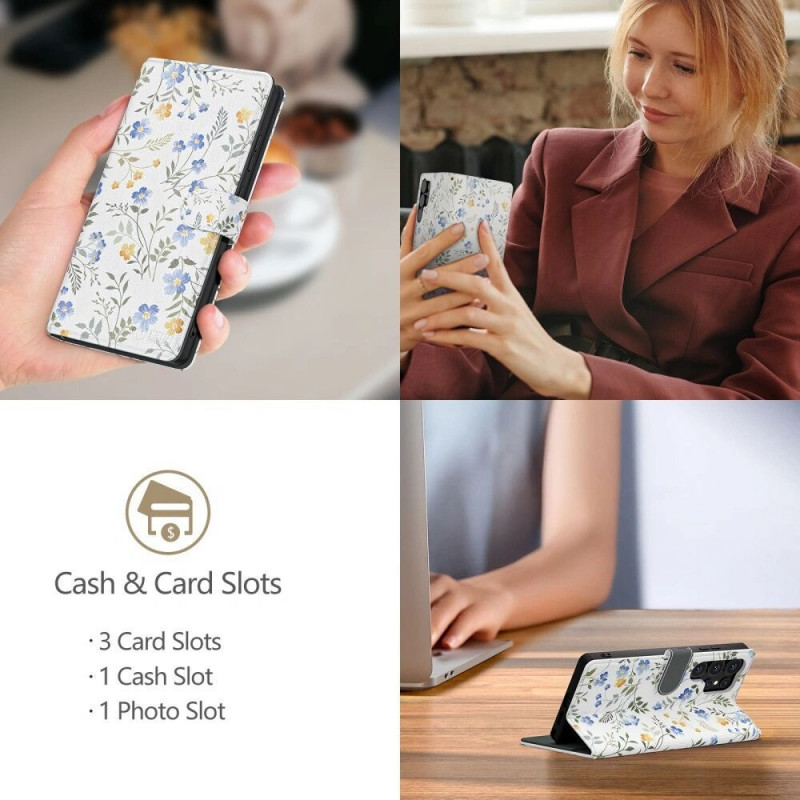 Tech-Protect portemonneehoesje voor Samsung Galaxy A57 5G, Spring Flowers