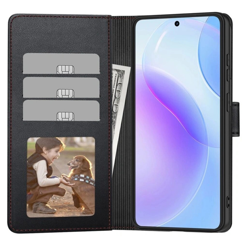 Tech-Protect portemonneehoesje voor Samsung Galaxy A57 5G, zwart/rood