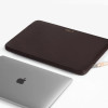 Tech-Protect Fleece Laptophoes 13-14" Chocolade (Bruin)