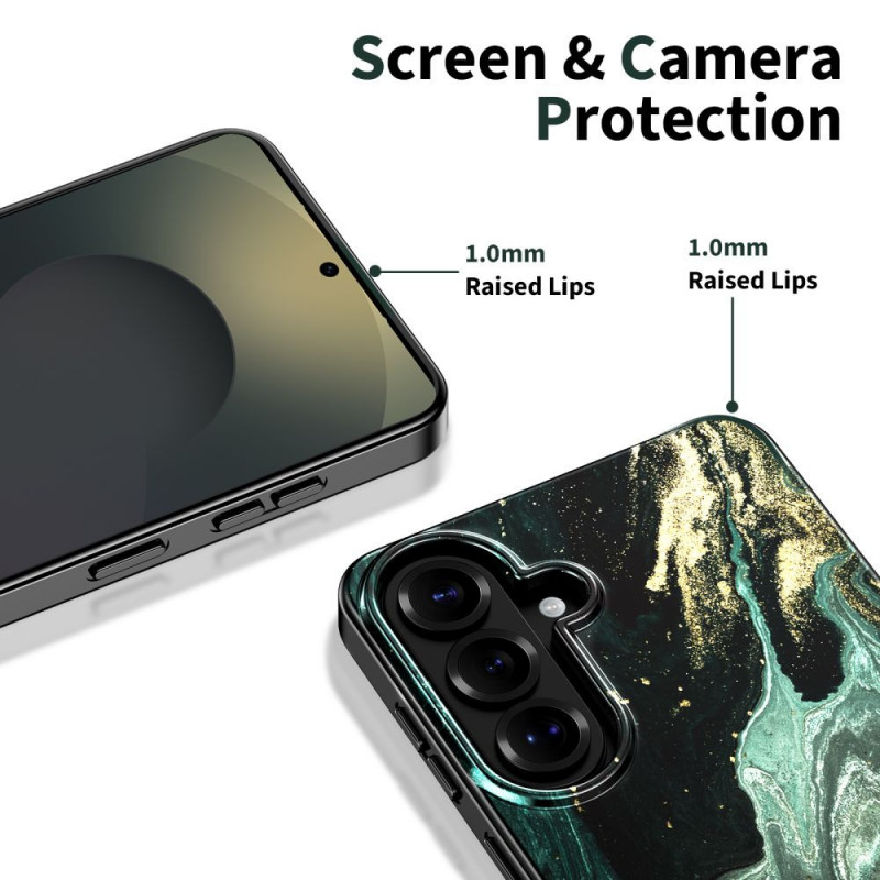 Tech-Protect Lamano MagSafe-hoesje voor Samsung Galaxy A57 5G, zwart en groen