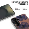 Tech-Protect Lamano MagSafe-hoesje voor Samsung Galaxy A57 5G, bruin en paars