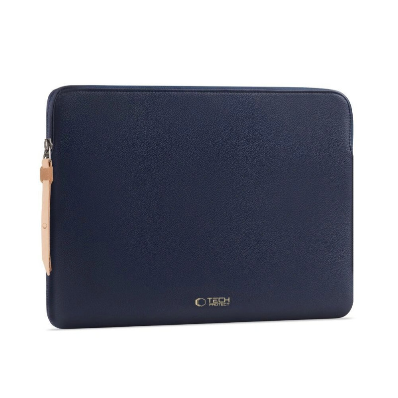 Tech-Protect Fleece laptophoes 13-14", marineblauw