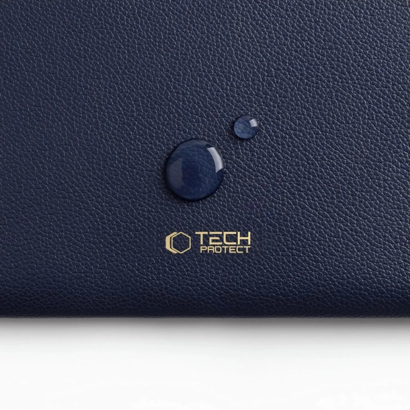 Tech-Protect Fleece laptophoes 13-14", marineblauw