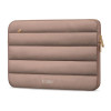 Tech-Protect Fluffy Laptophoes 13-14", Walnoot (Bruin)
