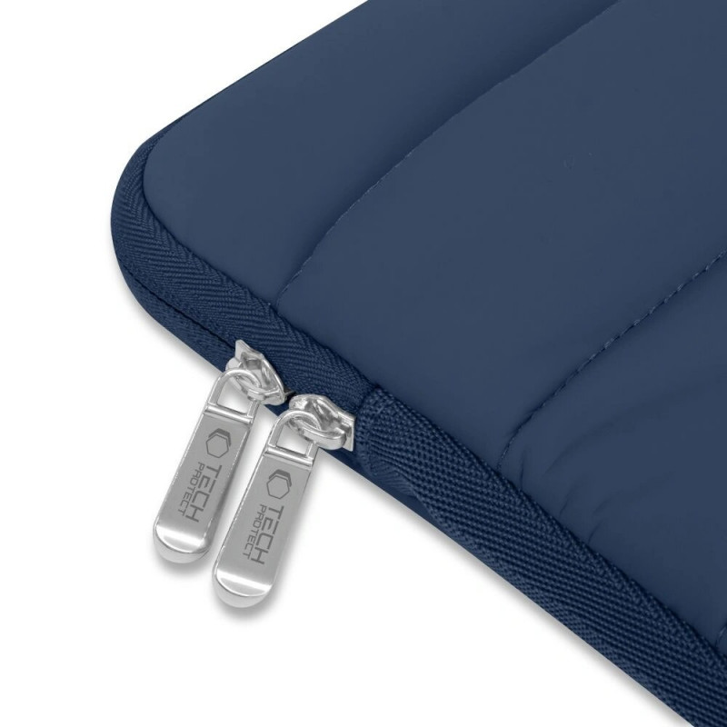 Tech-Protect Fluffy Laptophoes 13-14", marineblauw