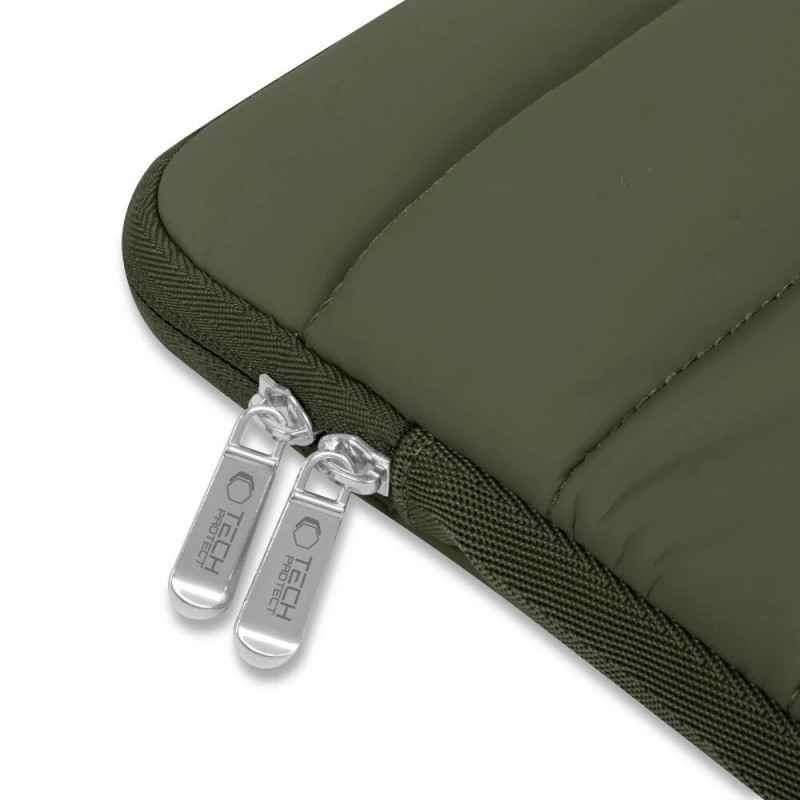 Tech-Protect Fluffy Laptophoes 15-16", legergroen
