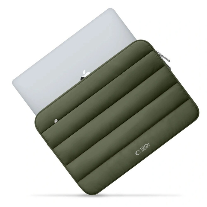 Tech-Protect Fluffy Laptophoes 13-14" Legergroen