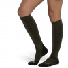 Buff Merino HW Over The Calf Sokken HWO2 Olijfgroen L