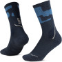 Buff Merino MW Crew Sokken MWC2, Night Blue, L