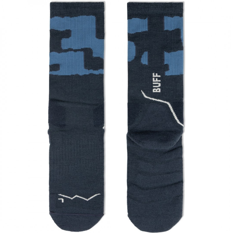 Buff Merino MW Crew Sokken MWC2, Night Blue, L