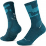 Buff Merino MW Crew Sokken MWC2, Teal, L