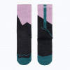 Buff Merino MW Crew Sokken MWC1, Orchid, L