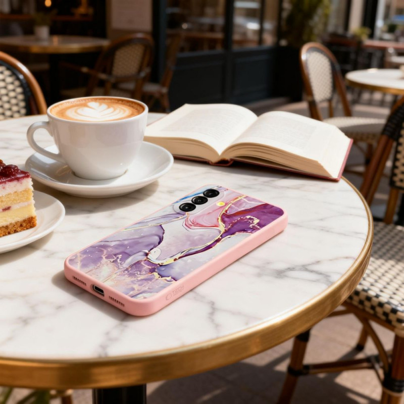 Tech-Protect Icon-hoesje voor Samsung Galaxy A27 5G, Marble