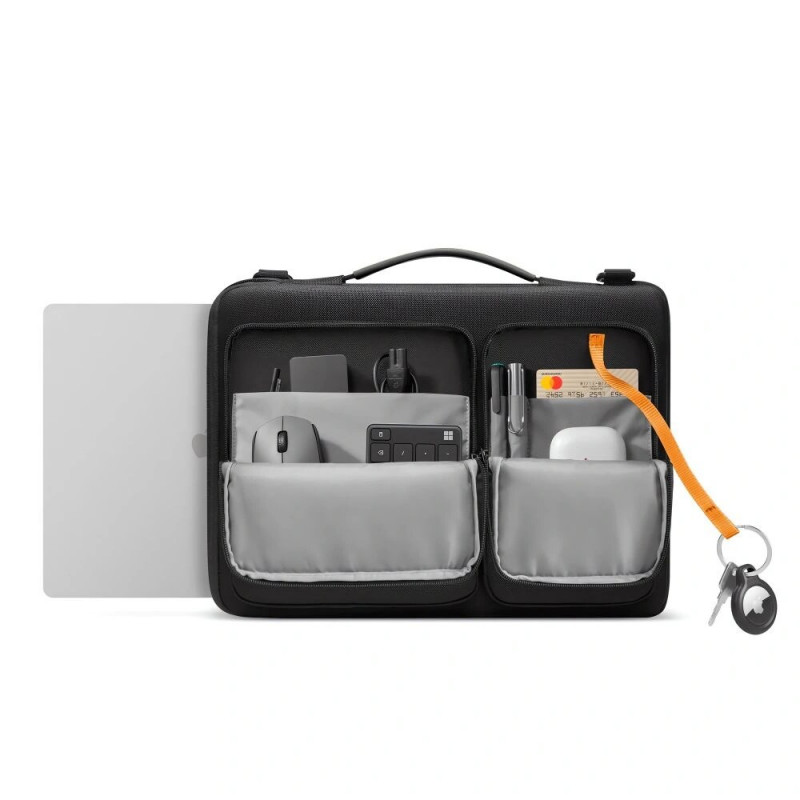 Tech-Protect Defender Bag Laptoptas 17", Zwart