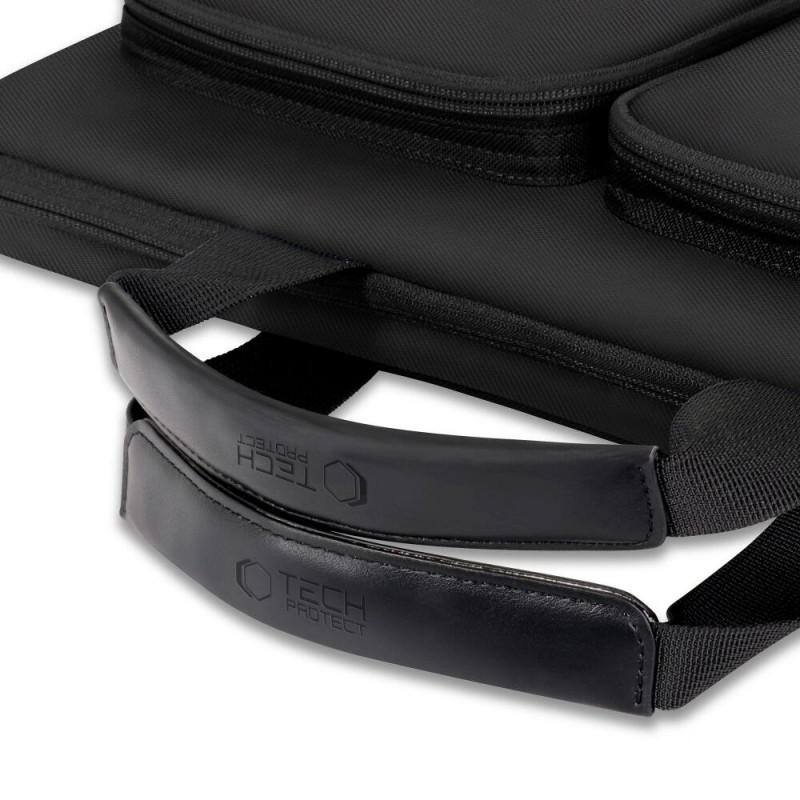Tech-Protect Defender Bag Laptoptas 17", Zwart