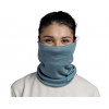 Buff Merino Heavyweight multifunctionele nekwarmer, solid pool