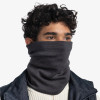 Buff Merino Heavyweight multifunctionele nekwarmer, effen grijs