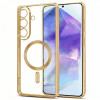 Tech-Protect MagFlex MagSafe-hoesje voor Samsung Galaxy A27 5G, glanzend goud