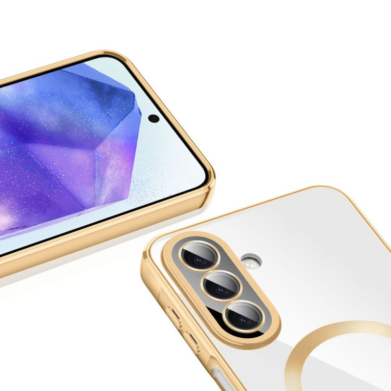 Tech-Protect MagFlex MagSafe-hoesje voor Samsung Galaxy A27 5G, glanzend goud
