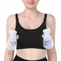 Momcozy YN08 handenvrije kolfbeha HF088-BL000S-A, zwart, S