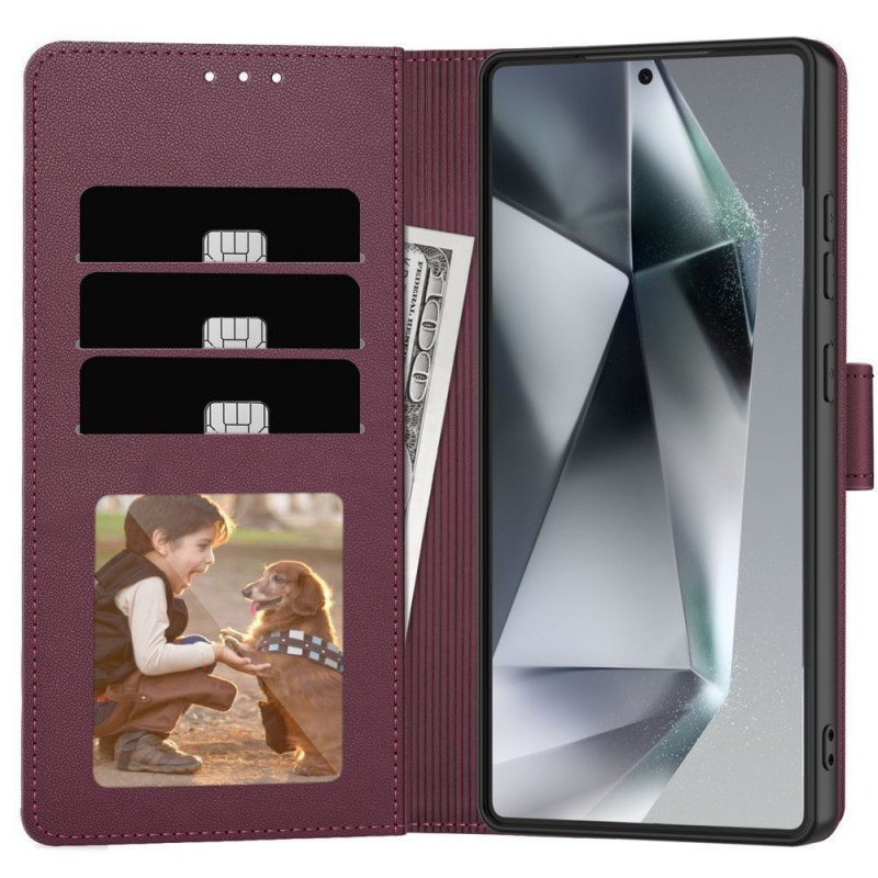 Tech-Protect portemonneehoesje voor Samsung Galaxy A27 5G, bordeauxrood
