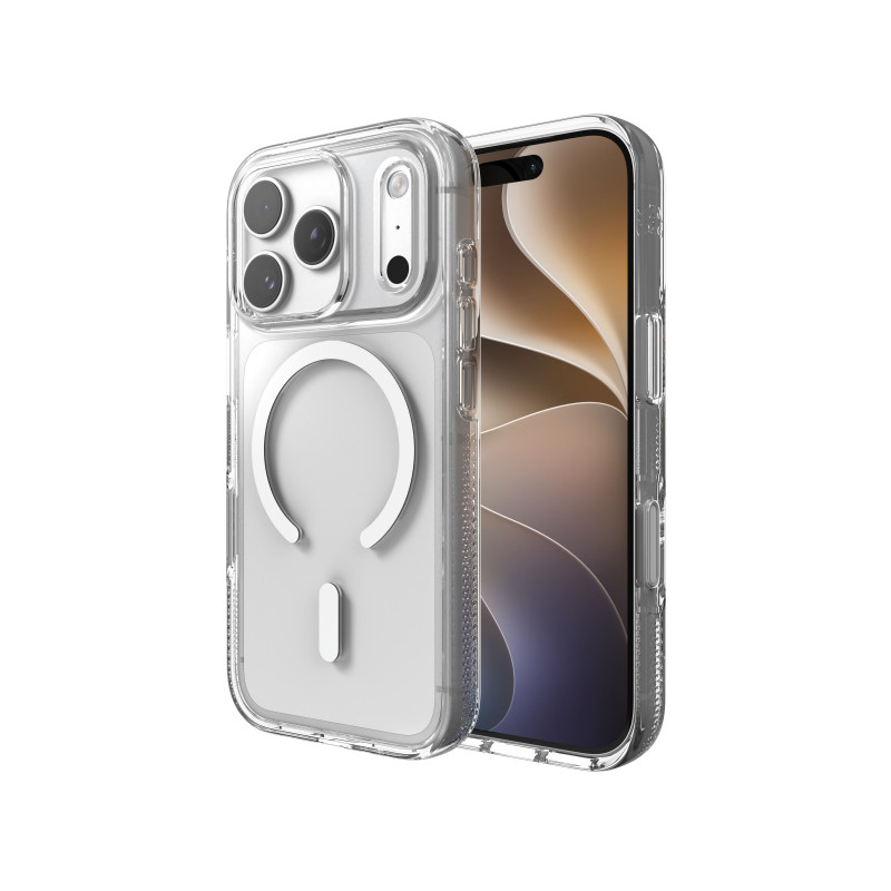 ZAGG Crystal Palace Snap-hoesje voor Apple iPhone 18 Pro / 17 Pro 702322291, MagSafe, transparant