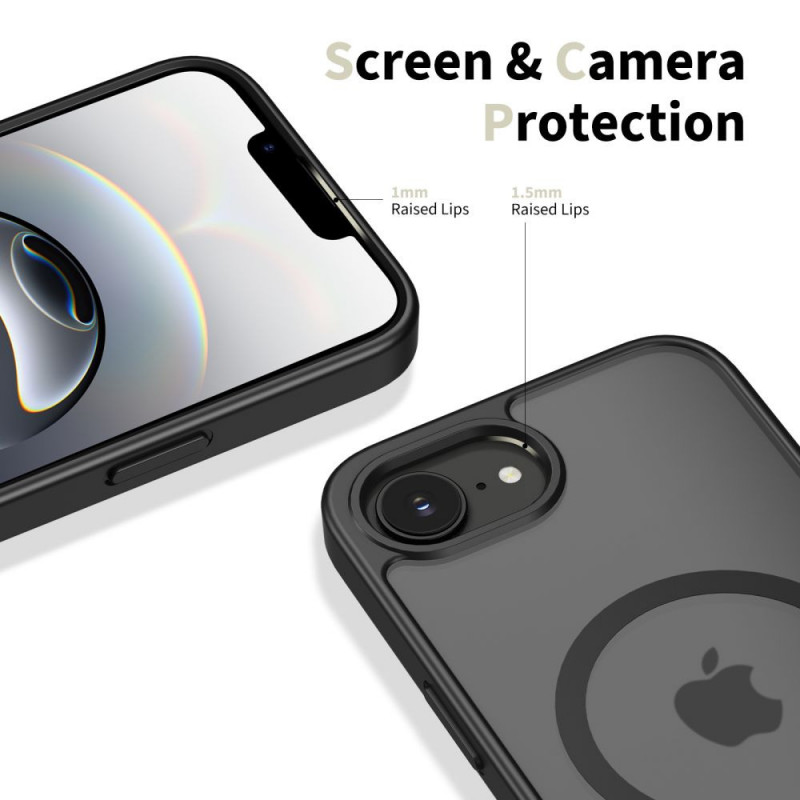 Tech-Protect BasicMag MagSafe-hoesje voor Apple iPhone 16e / 17e, mat zwart