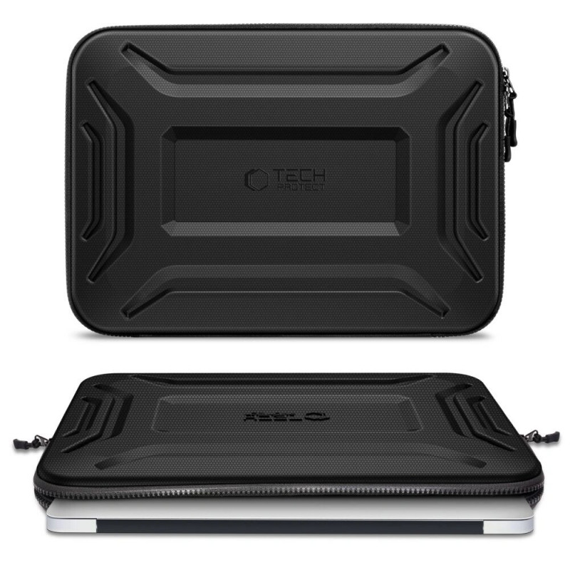 Tech-Protect Kevlar Pro laptophoes 15-16", zwart