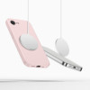 Tech-Protect siliconen MagSafe-hoesje voor Apple iPhone 16e / 17e, roze parel