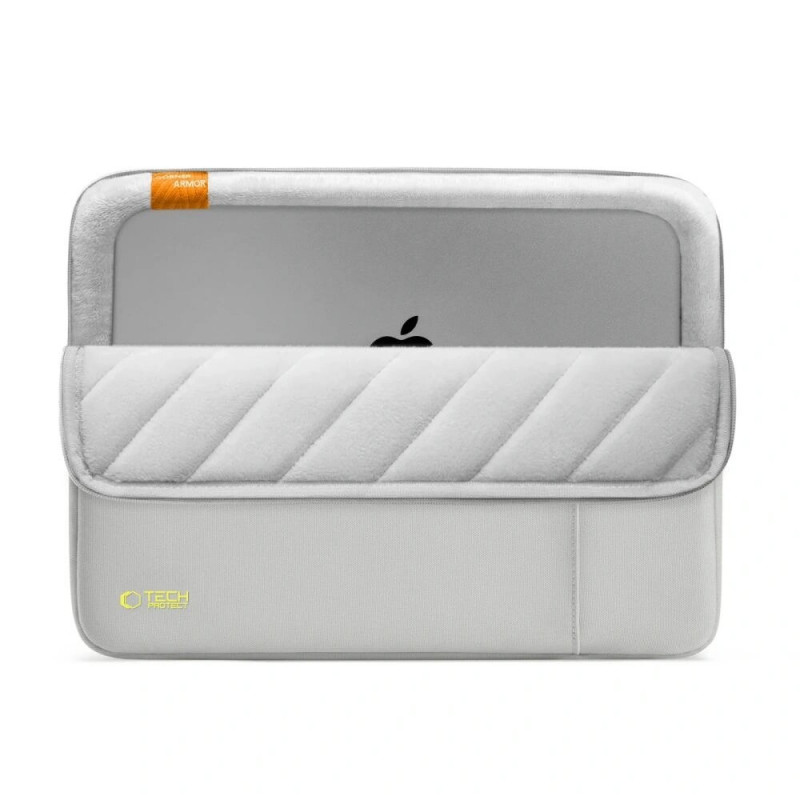 Tech-Protect Defender Laptoptas 15-16", Crayon Grey