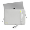 Tech-Protect Defender Laptoptas 15-16", Crayon Grey